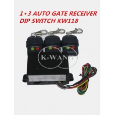 1+3 AUTO GATE RECEIVER DIP SWITCH KW118